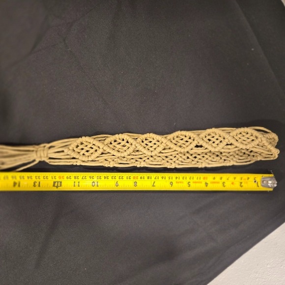 Y2K Rope Macrame Belt - Picture 5 of 7